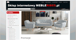 Desktop Screenshot of mebleribes.pl